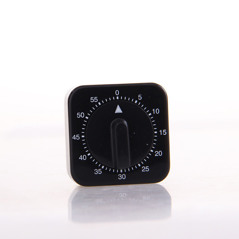 Picture of T203 Mini Small Square Home Kitchen Mechanical Timer Rotating Timer Hair Dye Timer Alarm Clock