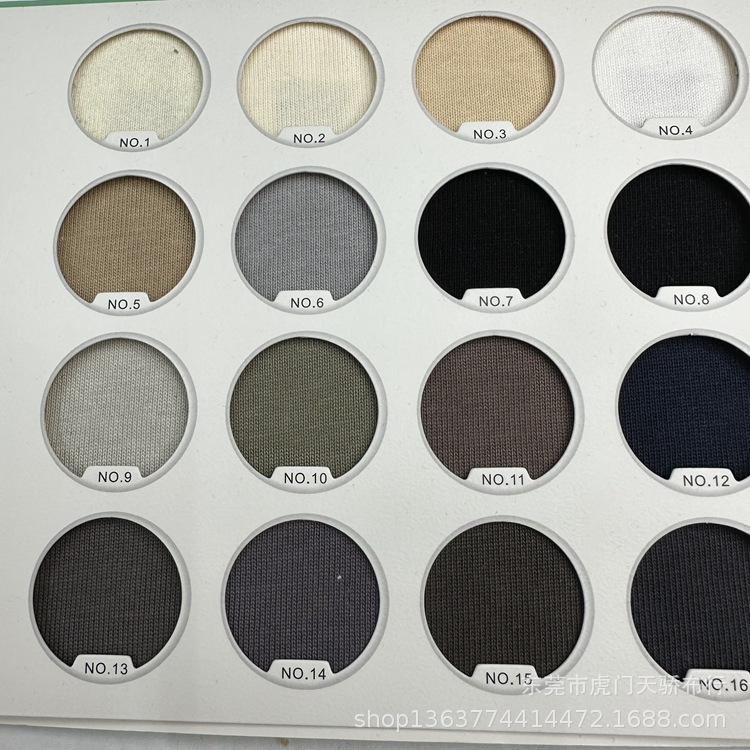 Spot knitted cotton single-sided sweat cloth 360g thick double yarn cotton cotton rack 380g 2*2 matching rib