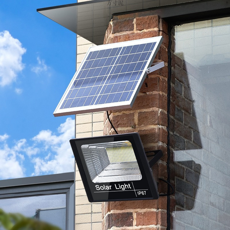 Picture of Solar lighting garden lights dark automatic projection lights household outdoor lights waterproof super bright induction street lights