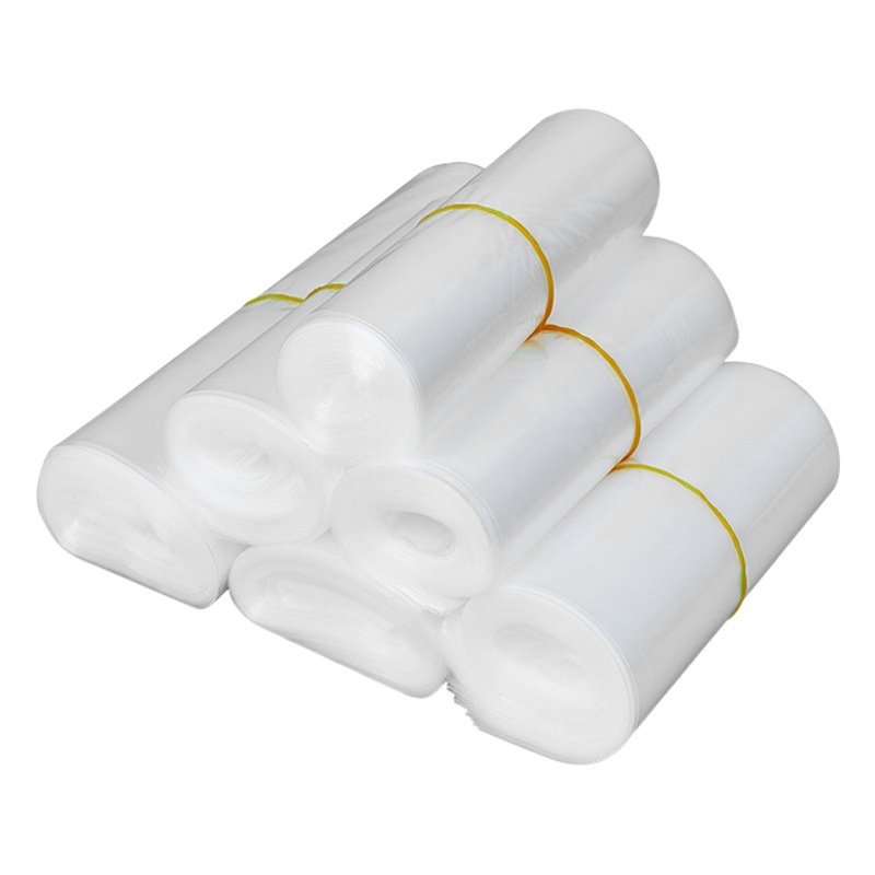 Transparent PE flat plastic film bag moisture-proof clothing express packaging bag pe flat pocket printed LOGO
