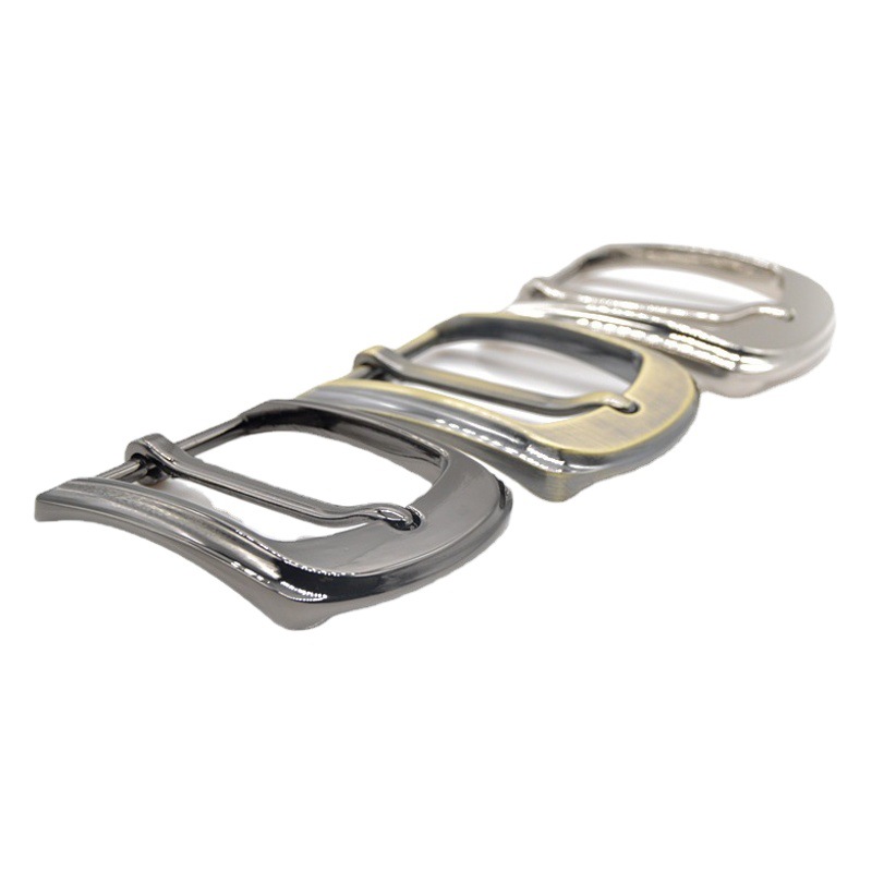 Men's belt buckle head factory in stock wholesale 40mm durable fashion Joker pants belt zinc alloy pin buckle