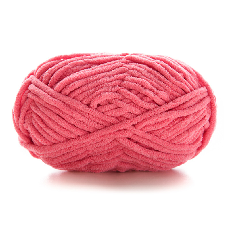 Picture of Gart Snowball Xiaomeng Handmade Diy Woven Chenille Wool Thick Ice Line Crochet Scarf Doll Baby Line