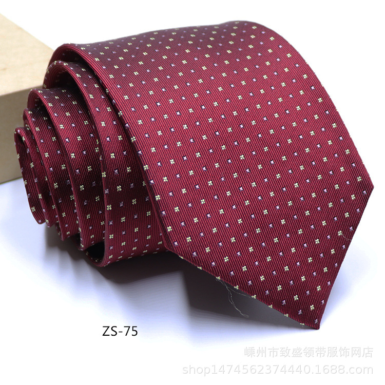 Picture of Tie Silk Silk Tie Men's Dress 8c Business Tie Factory Spot Wholesale