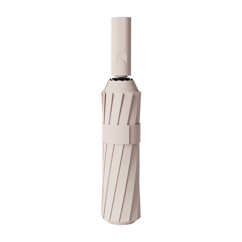 Picture of 60-Bone Fully Automatic Umbrella for Women, Rain or Shine, Large Reinforced Foldableing, Wind-Resistant, Men's Sunshade, Sun Protection, Uv Rays