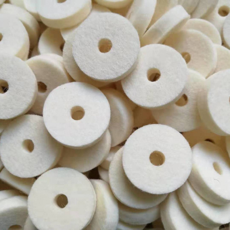 Wool Felt Industrial Machinery Felt Cushioning Shock-Absorbing Felt Pad Oil-Absorbing Wear-Resistant Pure Sealing Ring Suitable for Sealing Rings