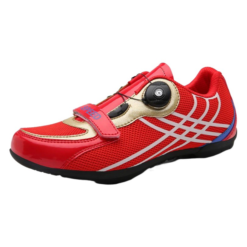 Summer Casual Riding Shoes Men and Women No Lock Non-Lock Breathable Cycling sneaker Road Bike Shoes Mountain Bike Shoes