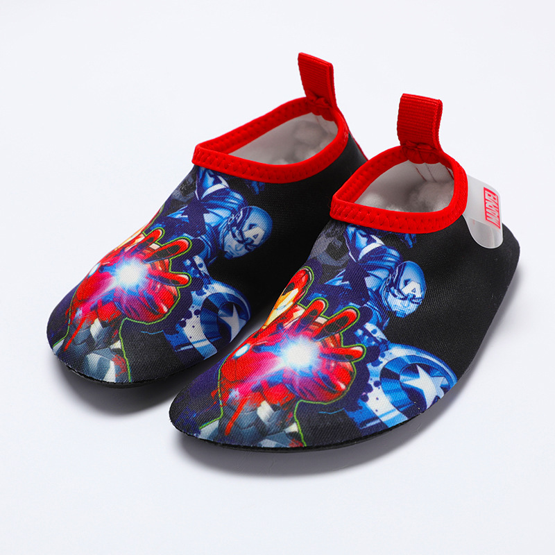 Picture of New Disney Children's Beach Shoes Non-slip Anti-cut Swimming Tracing Soft Shoes Baby Wading Diving Shoes 0-7 Years Old