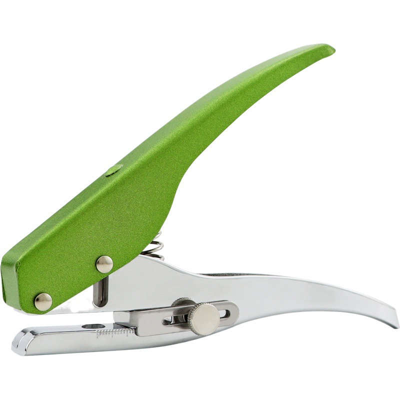 Hole Puncher 6-9mm membership card single hole hole puncher round hole Pliers hand-held hole puncher PVC Student Book punching pliers