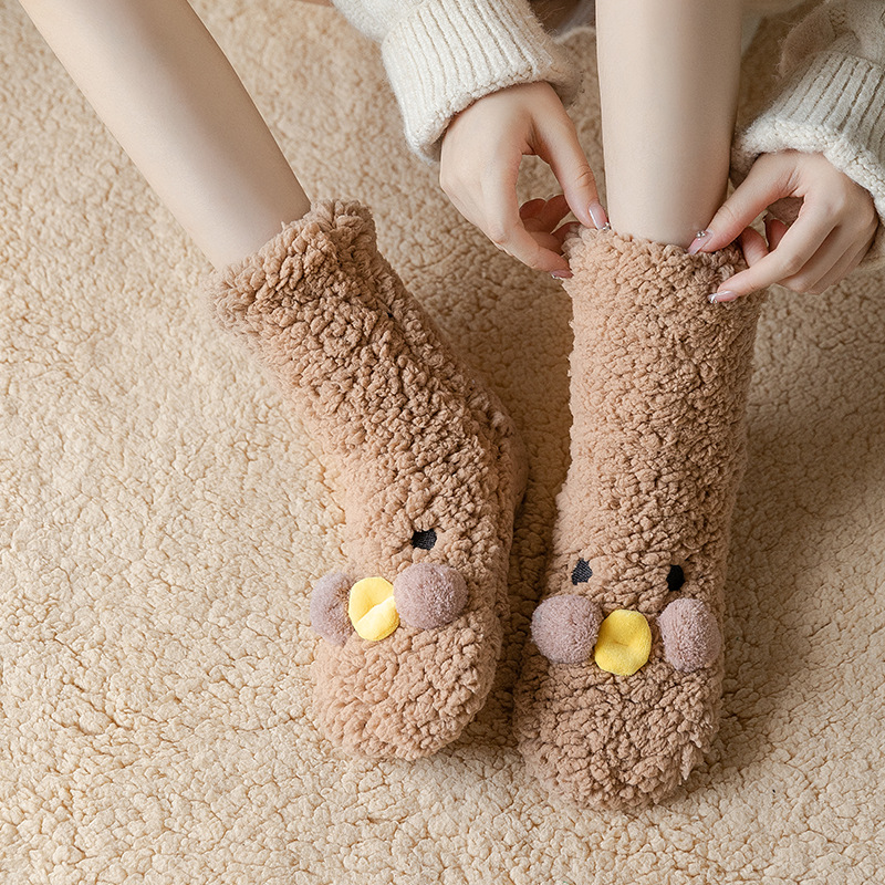 Winter Foot Warmer Artifact for Sleeping on the Bed, Unplugged Foot Warmer for Dormitory Girls, Office Foot Warmer Socks