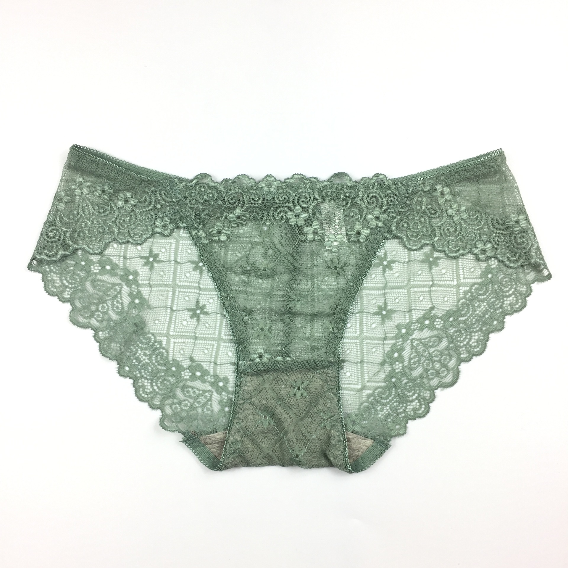 Picture of Spring and summer New Ladies lace underwear elegant lace graphene underwear antibacterial antibacterial hip breathable 17002