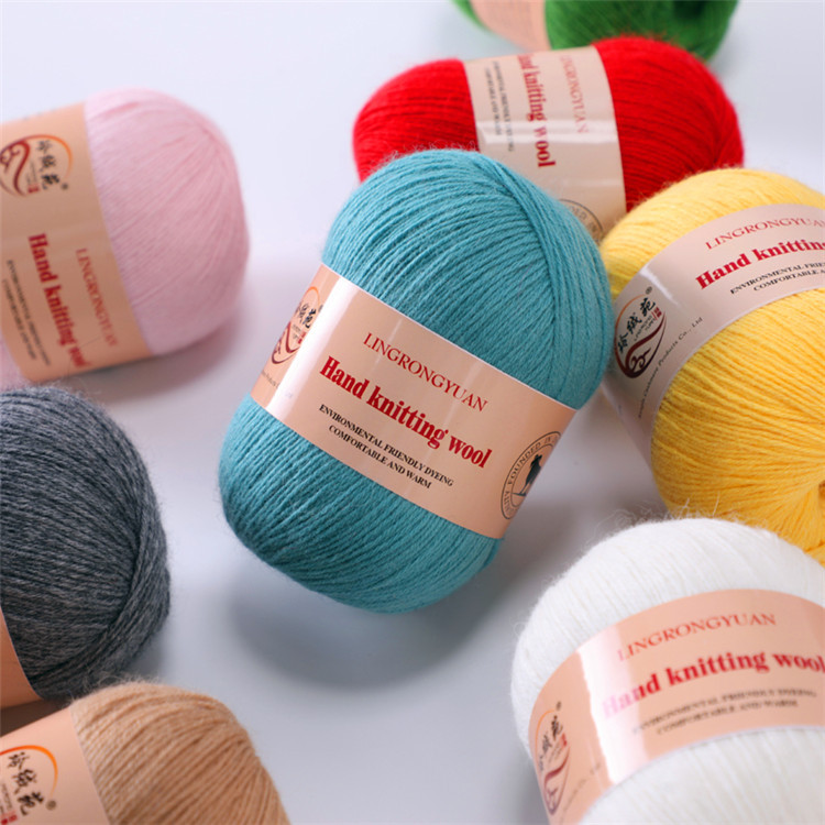 Cashmere Yarn genuine goods high quality Source DIY Material Bag Hand Braided Line Factory Supply Hand Braided Line