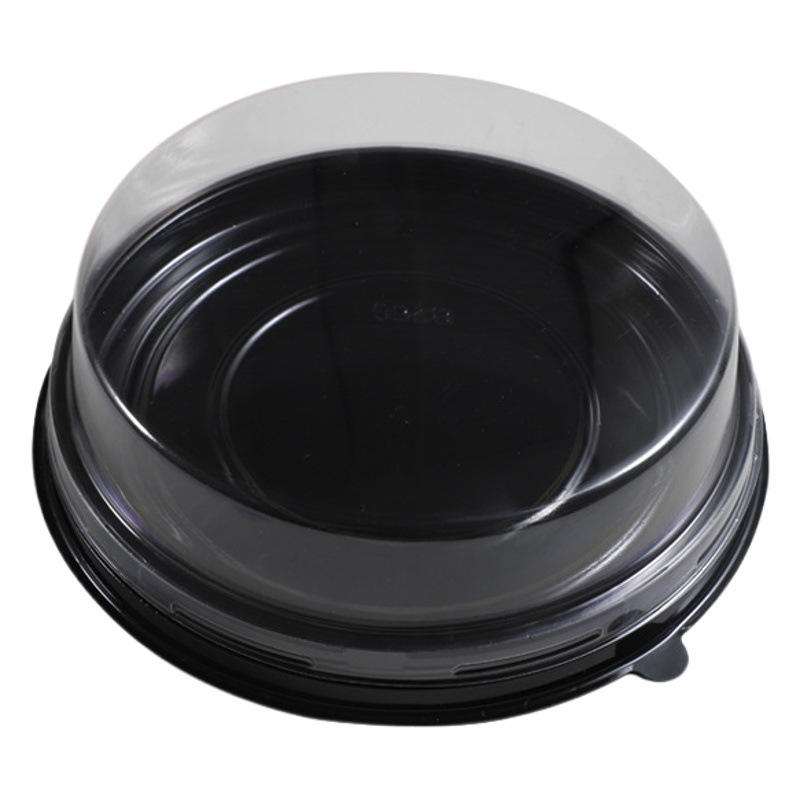 Round 500g Large Mooncake Box 0.5kg Record Bread Blister Box 4inch Layer Cake Packaging Box Hand-Tearable Bag