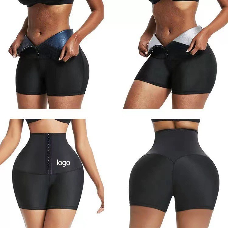 Cross-Border Direct Supply of Thickened Semi-Coated Sweat Pants for Women, Waist-Cinching Fitness Pants, High-Waisted Buttoned Pants, Butt-Lifting and Tummy-Tightening Yoga Pants