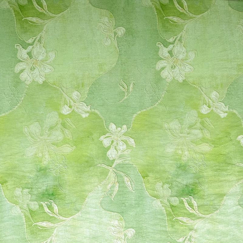 Picture of New Chinese Style Digital Printed Brocade Cotton Fabric Cheongsam Dress Top Han Dynasty Designer Fashion Fabric