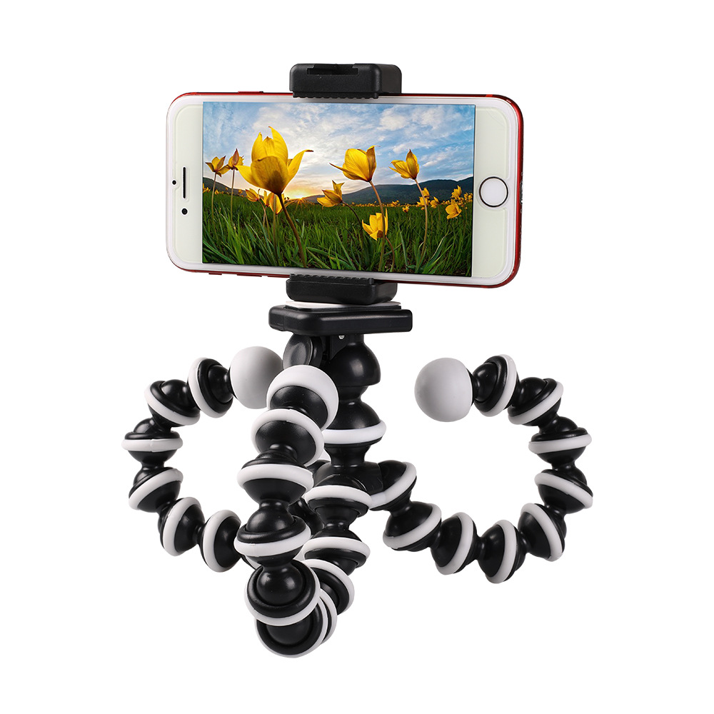 Picture of New sponge mobile phone tripod Octopus mobile phone camera universal octopus stand live folding desktop stand