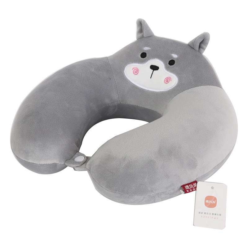 Picture of Cartoon animal slow rebound memory cotton U-shaped pillow leisure house office travel neck pillow neck pillow U-shaped pillow wholesale