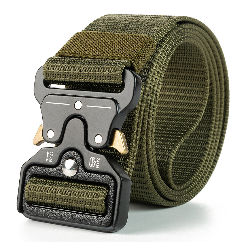 Picture of Men's Cobra tactical belt men's outdoor nylon buckle belt student military training overalls belt wholesale