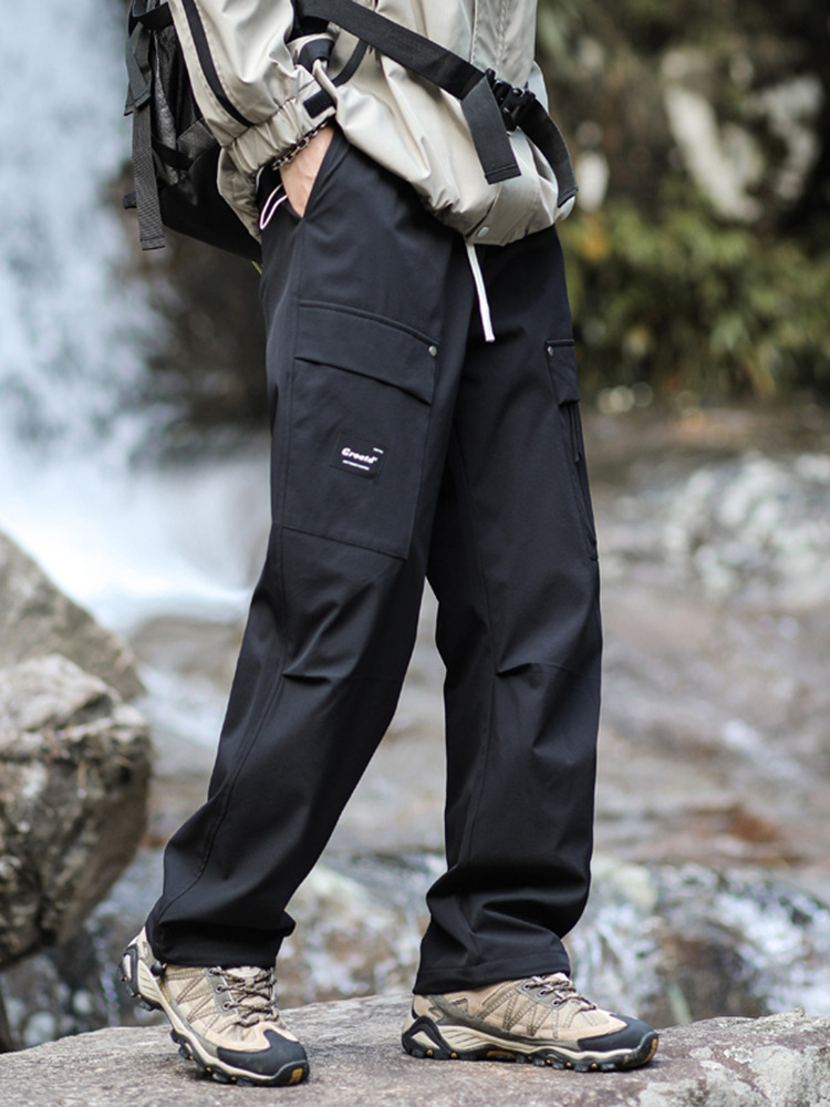 Mountain Outdoor Charge Pants Men's American-style Retro Workwear Casual Parachute Pants Women's Foot-close Loose Sports Trendy Pants
