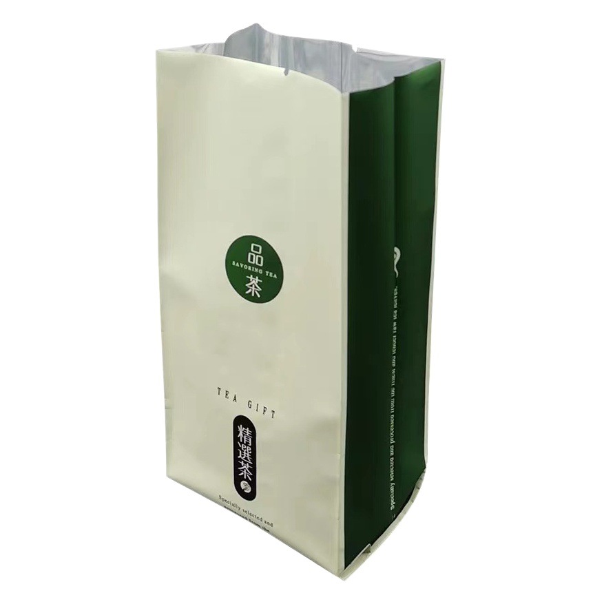 Spot universal tea vacuum bag aluminum foil bag 50g/100g/250g tea jar inner film bag green tea bag