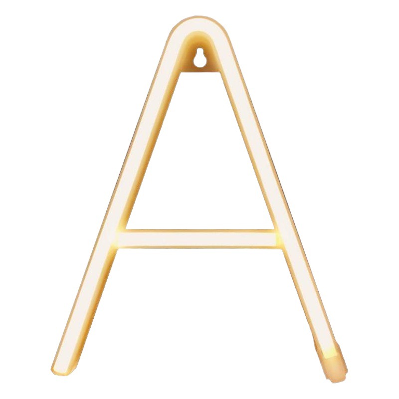 INS hot sale 26 English letters lights digital lights neon LED symbol neon lights wedding birthday proposal lights