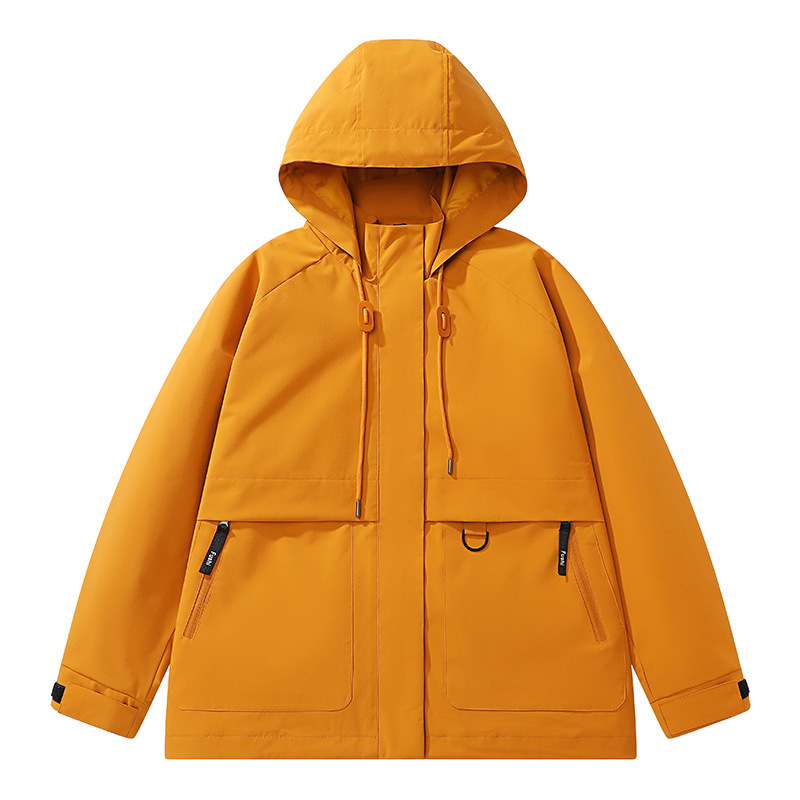 The Story of Rose Liu Yifei Same Section Huang Yimei Same Section Fall/Winter Couple Outdoor Rustic Clothes Men's Jacket Coat