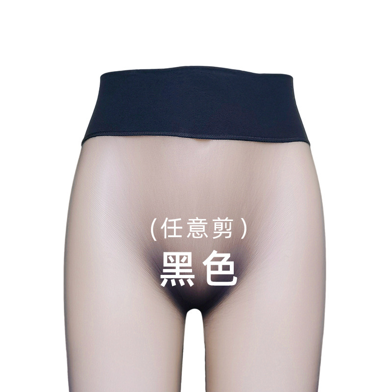 Picture of seamless stockings 0.01 ultra-thin silky new seamless deep crotch transparent crotch soft silky high waist seamless stockings