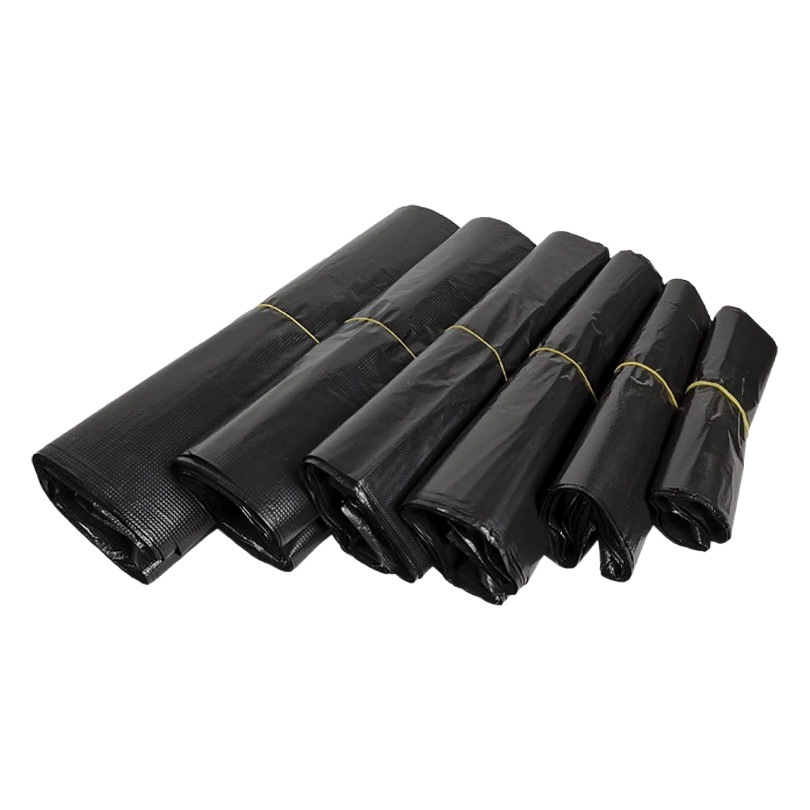 Black Garbage Bag Portable vest Bag Disposable Bag Plastic Packing Convenient Bag Thickened Large Garbage Bag