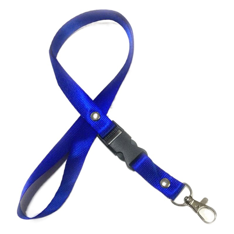 Work Permit Chest Card Holder Lanyard Safety Buckle Plastic Buckle Student Neck Hanging Unit Chest Card Factory Brand Work Card Hanging Rope