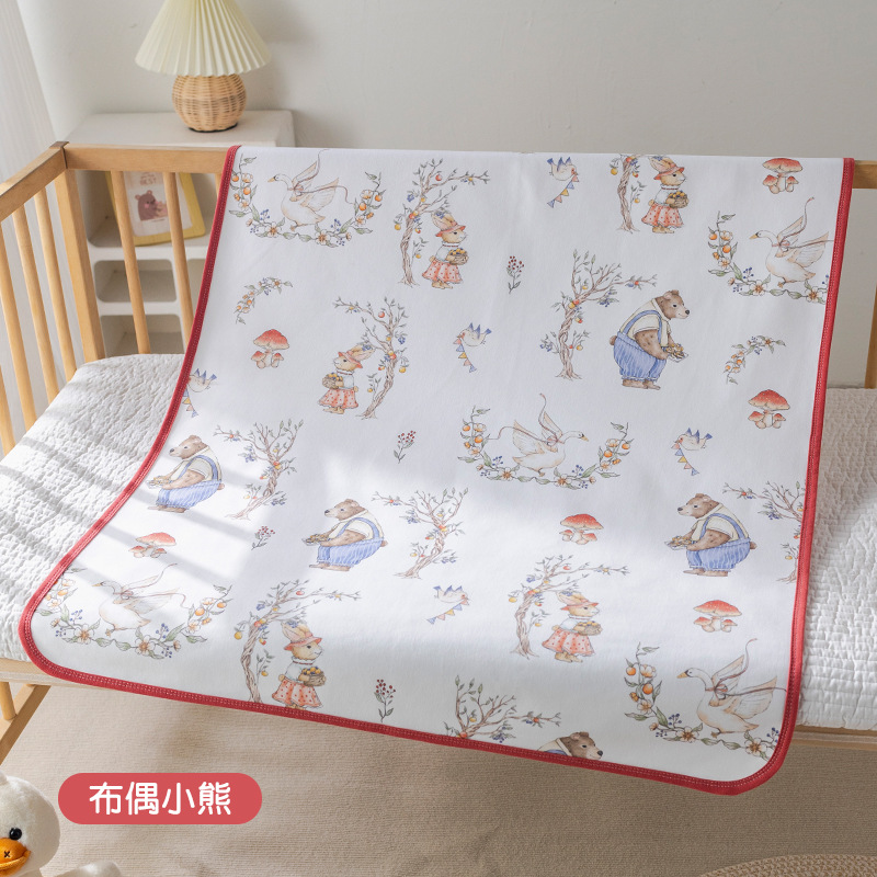 Picture of Diaper pad waterproof washable newborn baby diaper pad cartoon newborn baby diaper pad physiological period menstruation pad