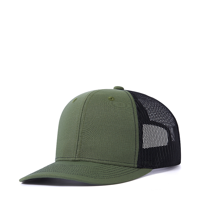 Picture of Wish Micro Bend Hat Rim Truck Hat Men's Outdoor Sun Shading Net Hat Mountaineering Fishing Truck Drivers Hat