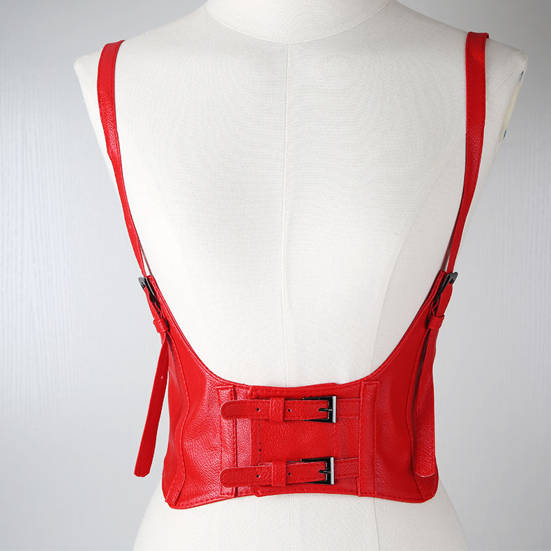 Picture of European and American Street Photography Fashion Suspender-Style Girdle Decoration Black Ins Punk Style Suspenders with Suit Belt Women's Girdle