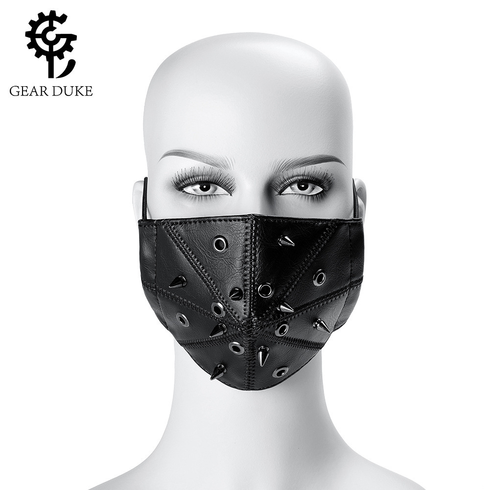 Halloween cross-border foreign trade Amazon ebay steampunk PM2.5 dust mask ball party mask black