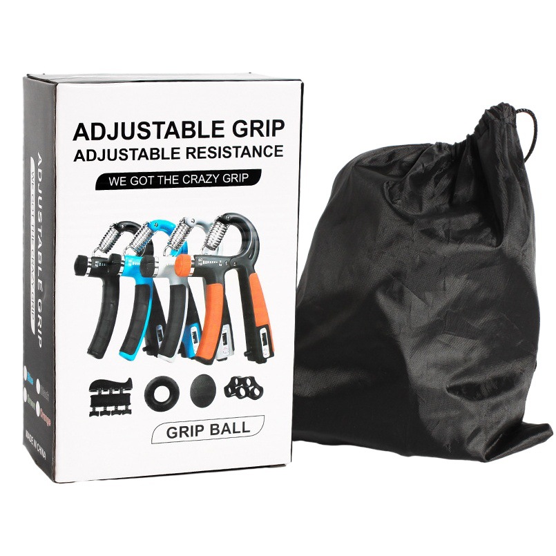 Adjustable counting grip five-piece wrist trainer suit exercise hand professional trainer rehabilitation finger pressure device