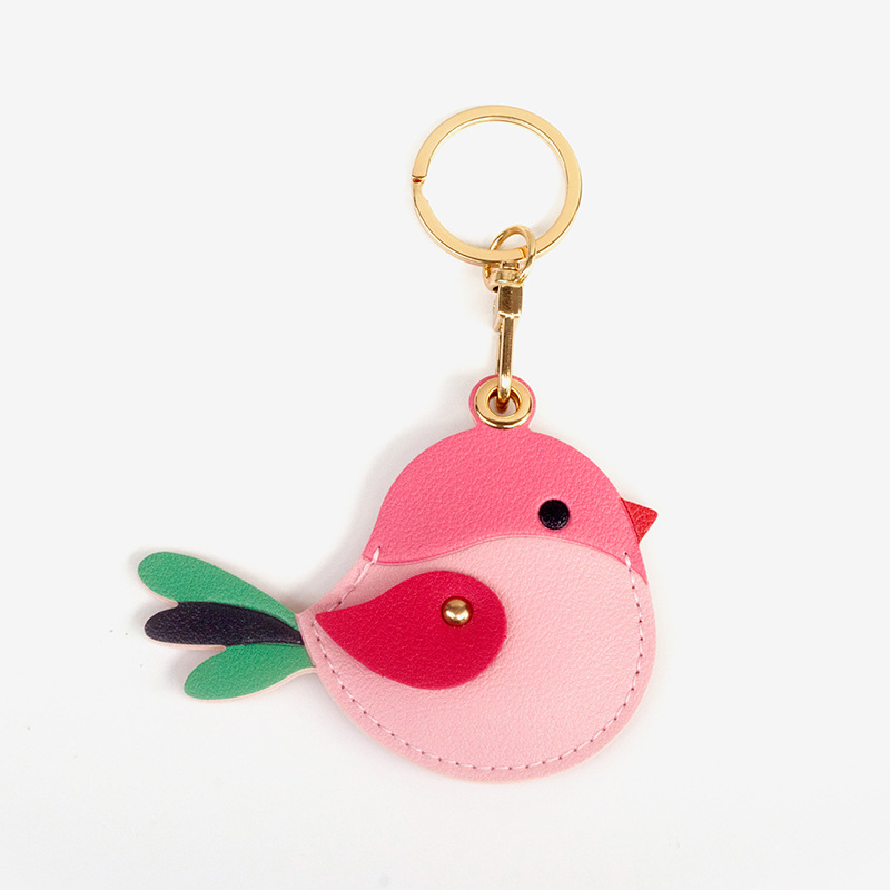 Picture of Chinese Valentine's Day Tuanque Cute Access Card Holder Keychain Creative Small Gift Pendant School Bag Pendant Valentine's Day Gift