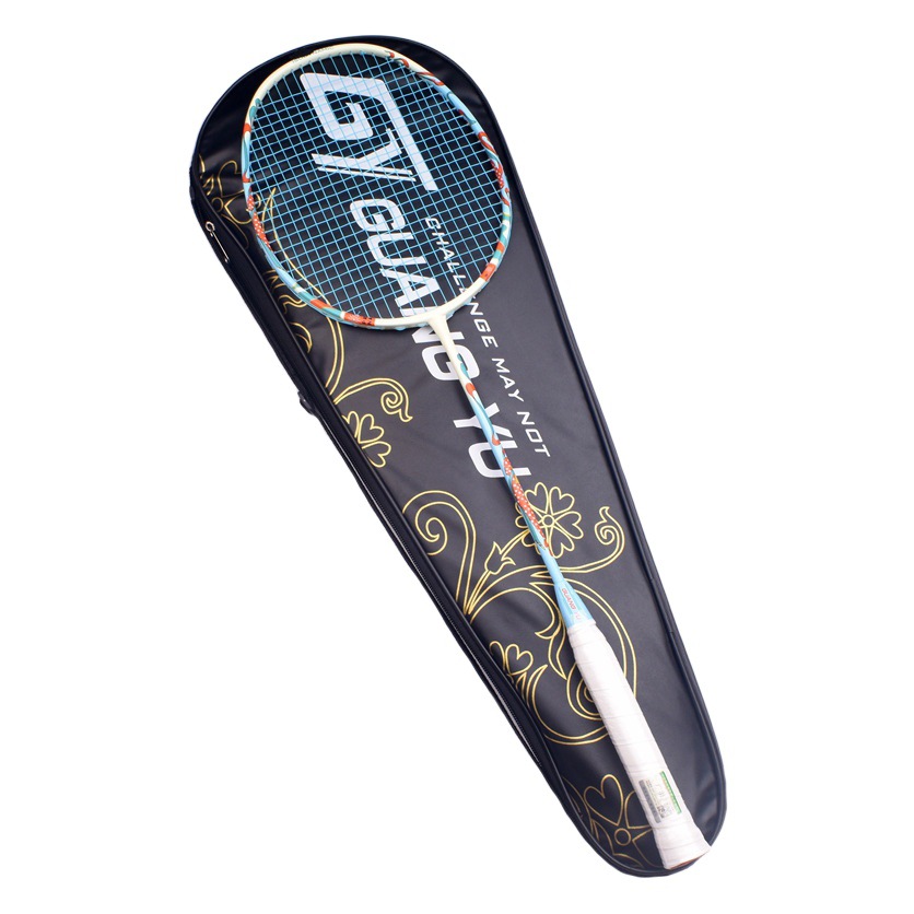 Guangyu Dunhuang Culture Lightweight 78g Badminton Racket Adult Special Durable Badminton Racket Couple Entertainment Racket
