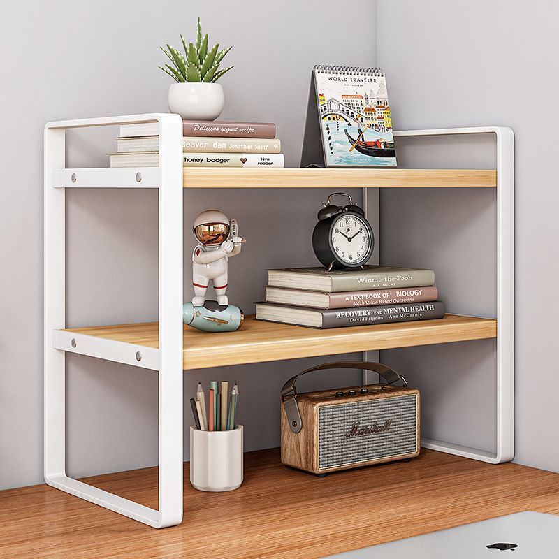 Shihui Desktop Bookshelf Storage and Organization Rack Table Multi-Layer Shelf Student Dormitory Desk Office Storage Rack