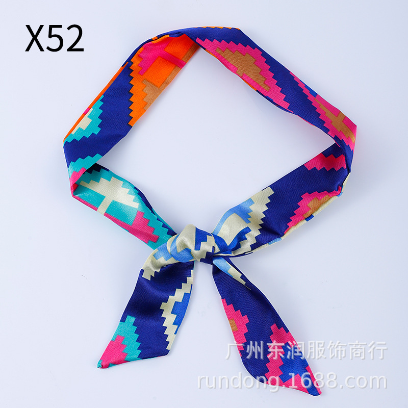 Picture of Gift Box Silk Scarf Straps, Narrow and Long Bags, Silk Scarf, Headband, Streamer Scarf with Decorative Small Silk Scarf Wholesale