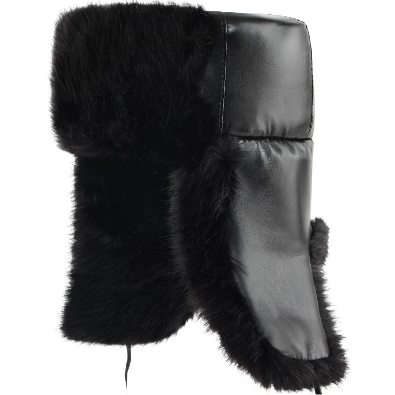 Winter Imitation Fur Lei Feng Hat Fleece-Lined Warm Ear Protection Ski Hat Outdoor Cycling Hat Northeast Hat