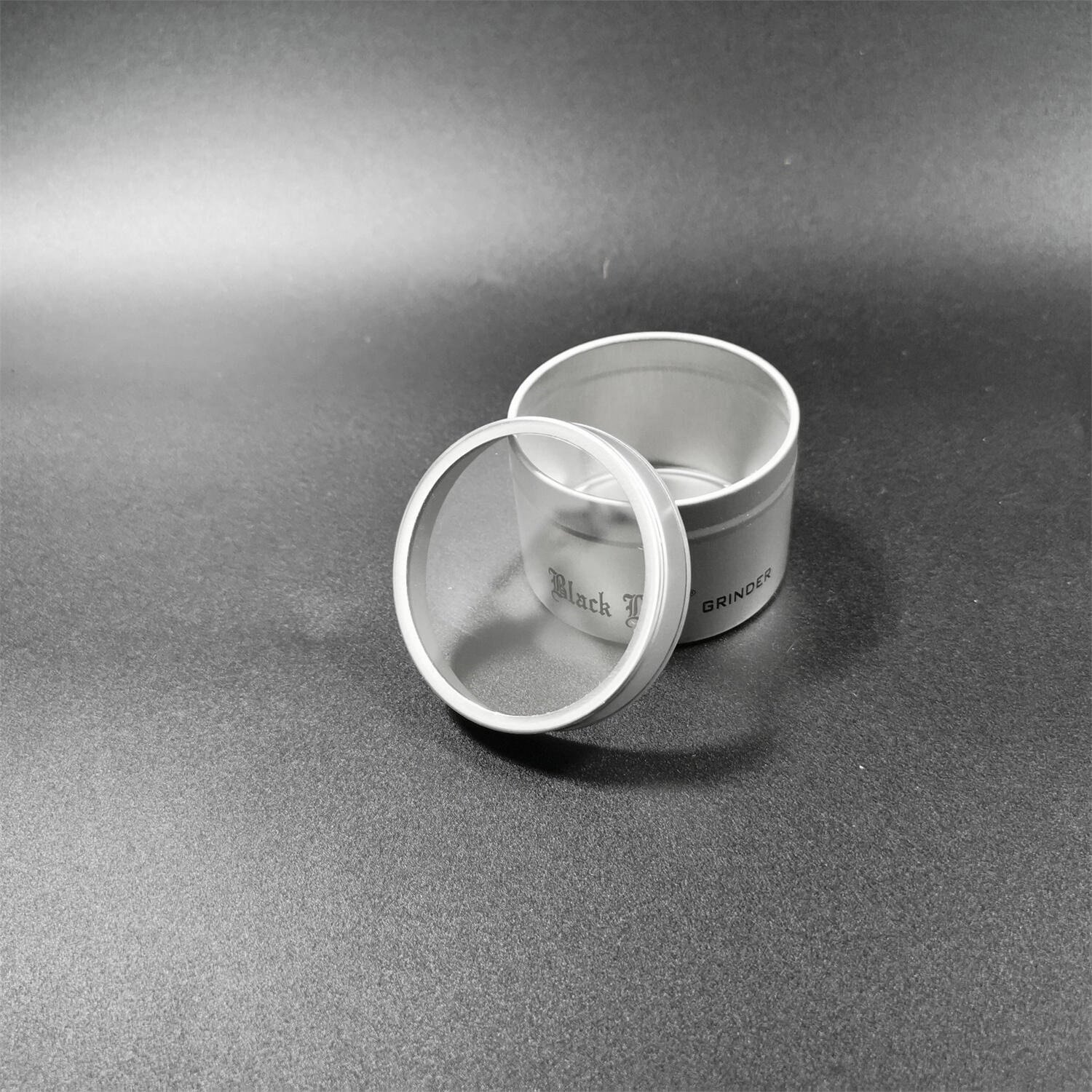Picture of Square Iron Box Packaging in stock Silver White Push-pull Flip Instagram Small Iron Box with Window Opening Tinplate Box Iron Box