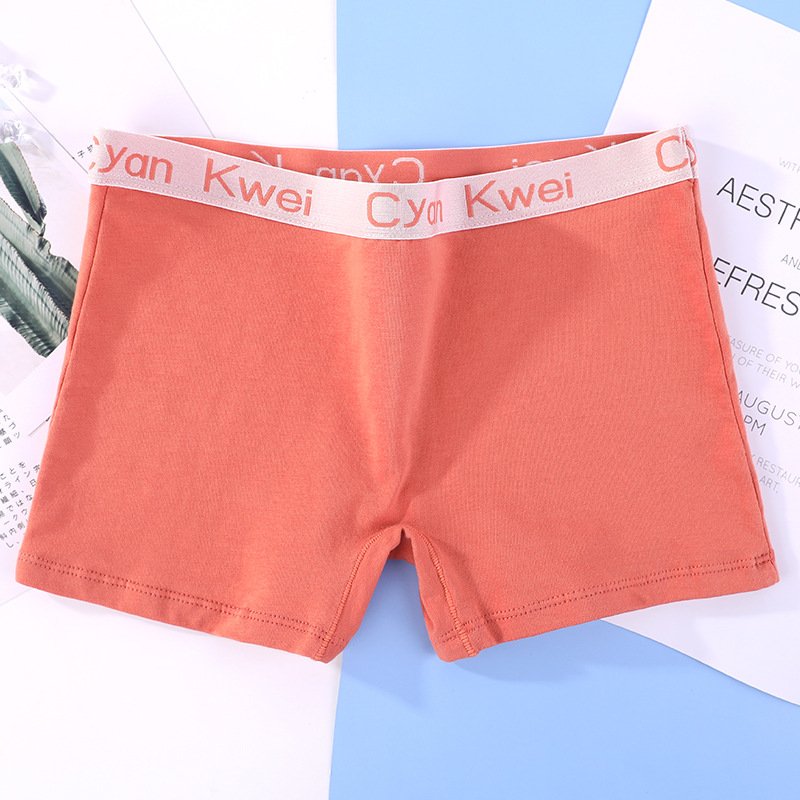 Picture of 4025 Women's Boxer Briefs Women's Cotton Girls' Briefs Women's Large Size Chubby Girls Student's Boxer Shorts Head Women