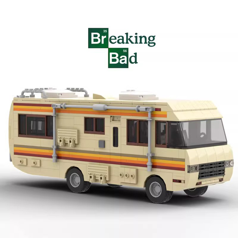 Compatible with Lego MOC assembling building blocks toy 20606 American TV series deadly poison Master Lao Bai's work car
