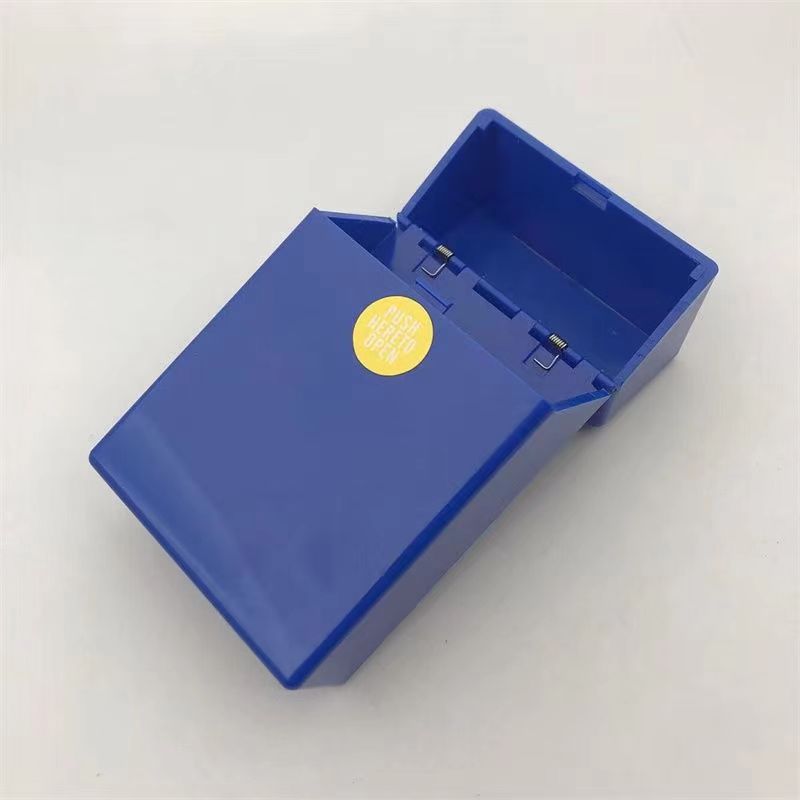 Picture of Cross-border direct selling 20 automatic plastic tobacco cigarette case men's portable cigarette case pressure-proof waterproof