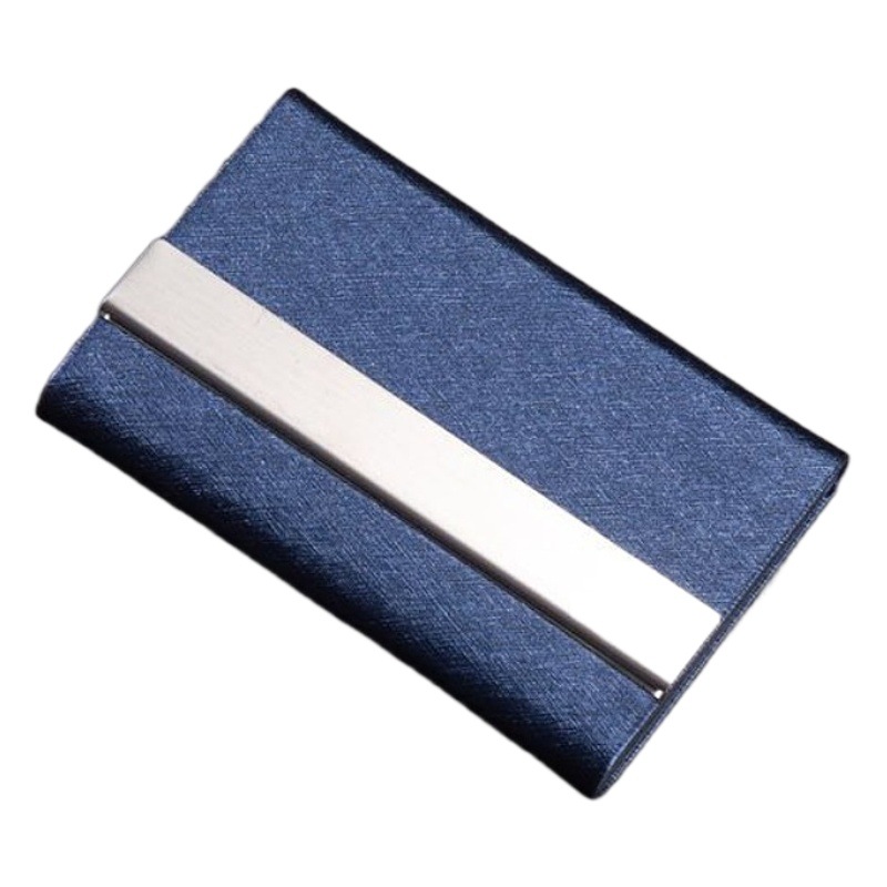 New stainless steel business card box aluminum alloy creative personality card holder