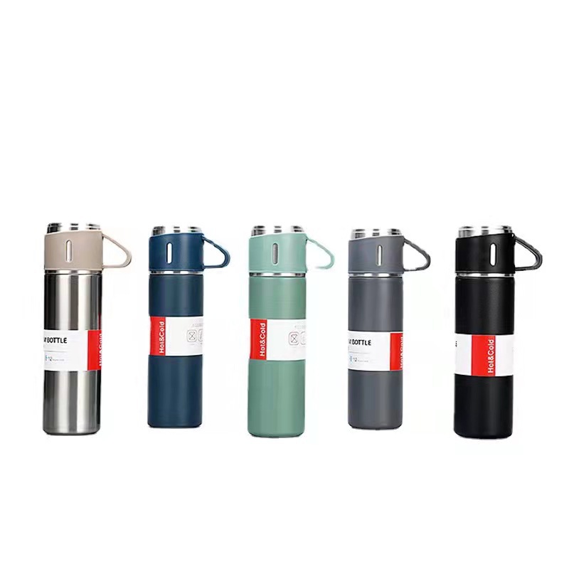 Picture of New gift box suit 304 stainless steel high-end vacuum cup gift bag vacuum cup wholesale business gift Cup