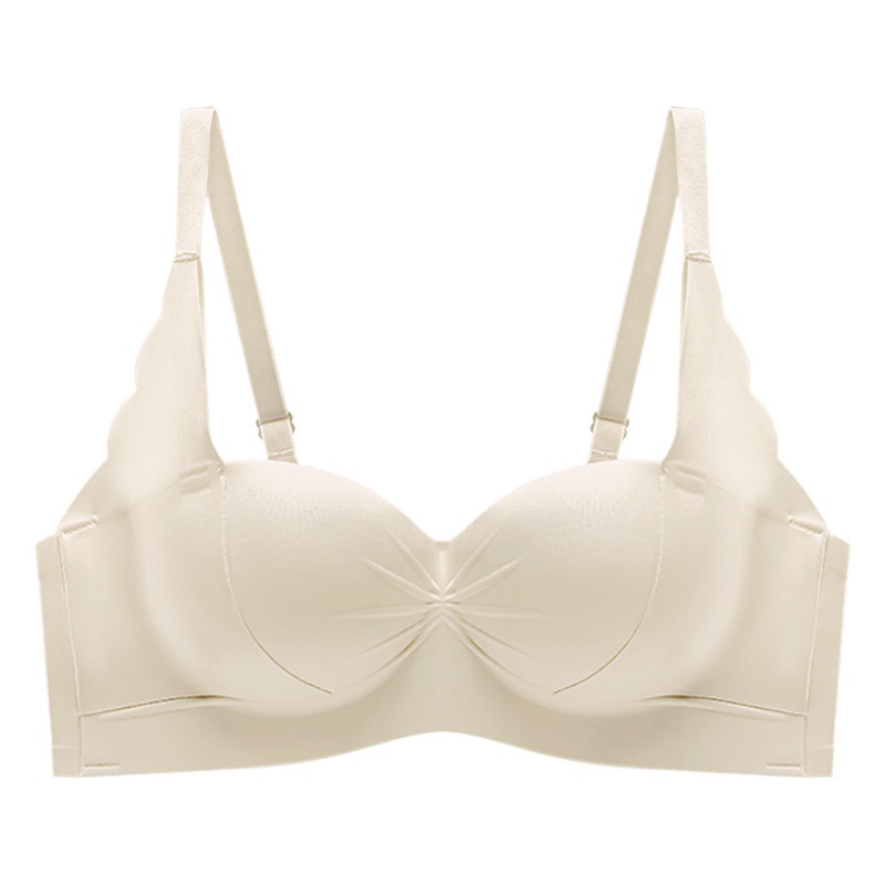 Original Seamless Underwear Women's Small Chest Gathering Adjustable Breast Tucking Anti-Sagging Upper Bra suit