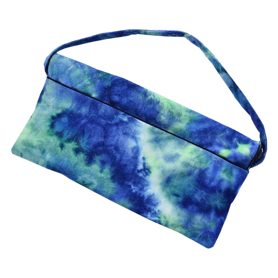 Cross-border hot tie-dyed microfiber beach towel recliner set beach chair towel bath towel explosion single layer 600g