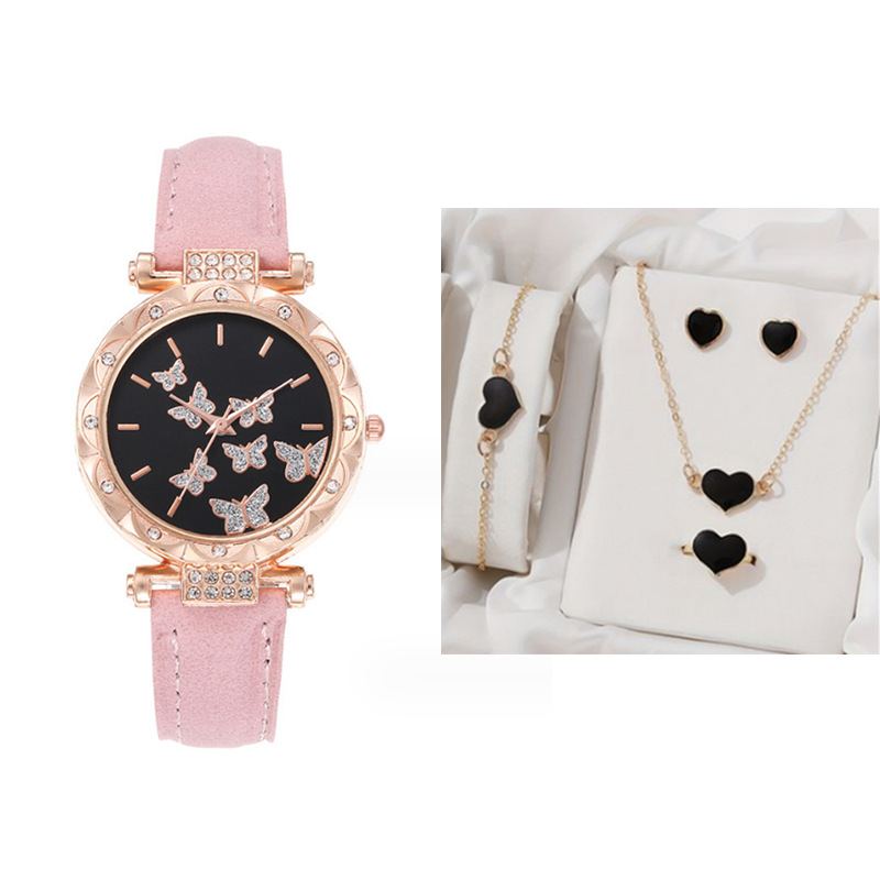 Picture of New TikTok Popular Women's Watch Fashion Simple Watch Butterfly Digital Belt Watch Wholesale