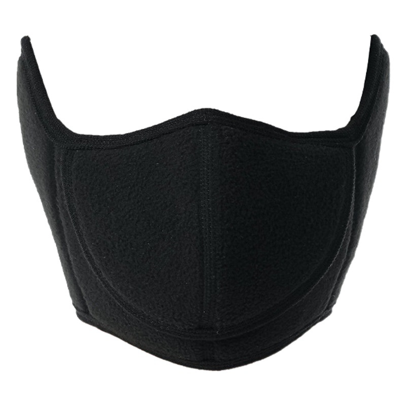 All-inclusive open nose cold adult riding motorcycle ear protection anti-ha gas warm mask polar fleece cotton mask wholesale