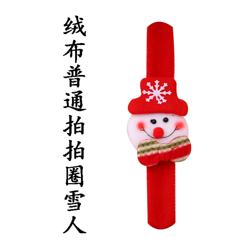 Picture of Christmas Kidsren's Gifts Christmas Glowing Hand Ring Decorations Christmas Snap Ring Christmas Gifts