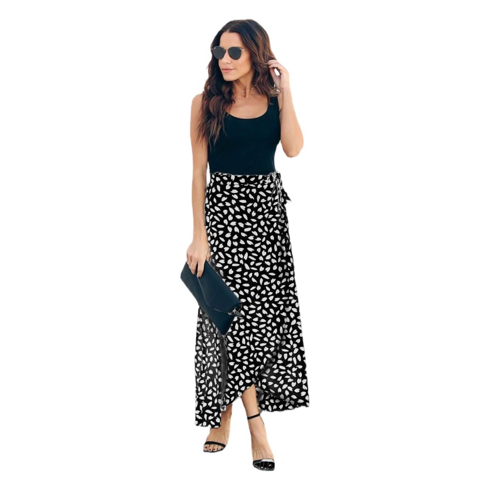 Foreign trade Europe and the United States AliExpress Amazon printed skirt skirt YY0002